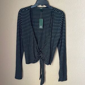 ❤️Wild Fable Wrap Shirt  NWT